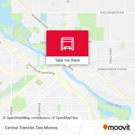 Central Transfer map