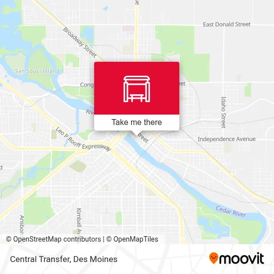 Central Transfer map