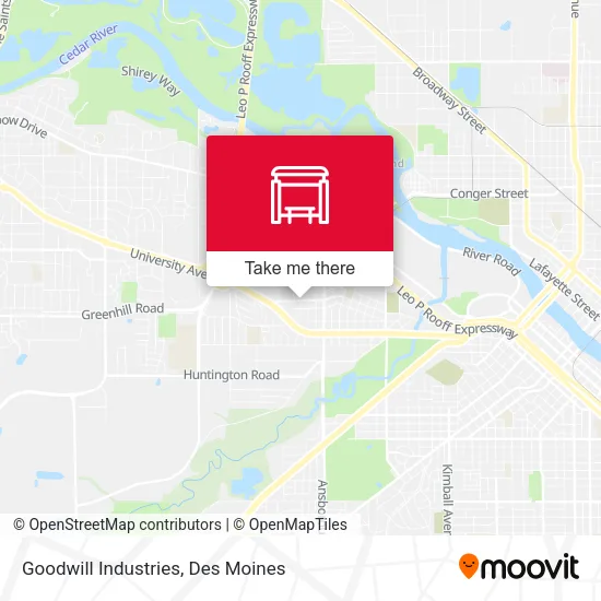 Goodwill Industries map