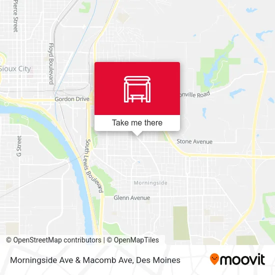 Morningside Ave & Macomb Ave map