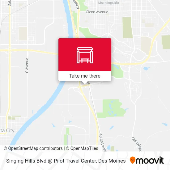 Singing Hills Blvd @ Pilot Travel Center map