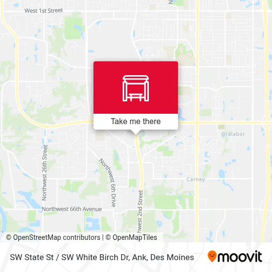 SW State St / SW White Birch Dr, Ank map