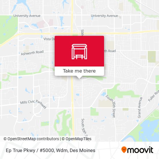Ep True Pkwy / #5000, Wdm map