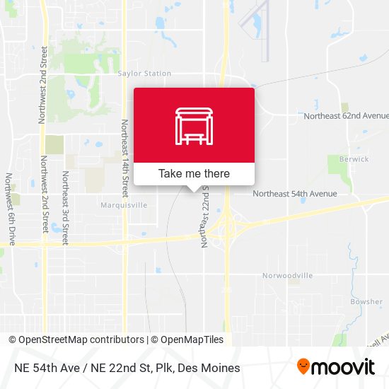 Mapa de NE 54th Ave / NE 22nd St, Plk
