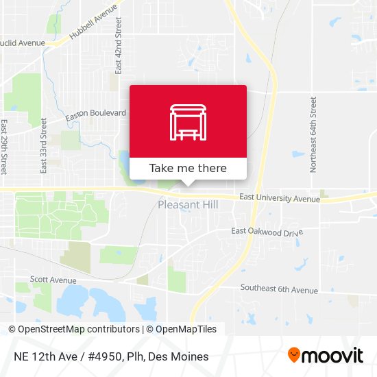 NE 12th Ave / #4950, Plh map