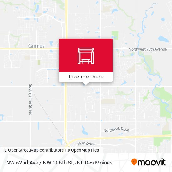NW 62nd Ave / NW 106th St, Jst map
