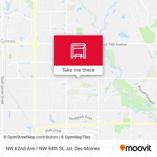 NW 62nd Ave / NW 94th St, Jst map