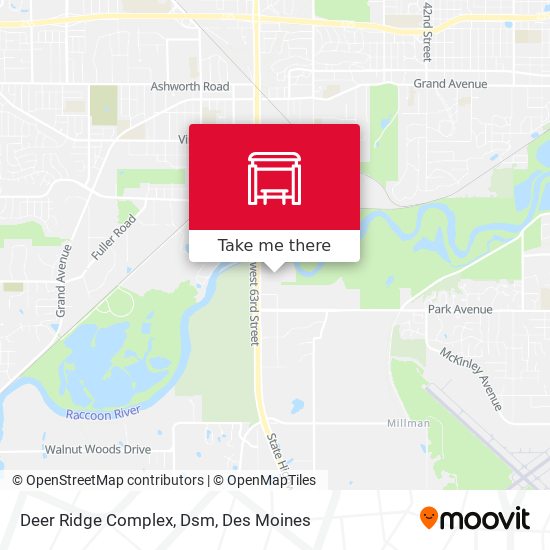 Deer Ridge Complex, Dsm map