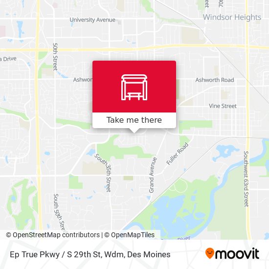 Mapa de Ep True Pkwy / S 29th St, Wdm