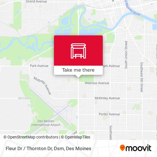 Mapa de Fleur Dr / Thornton Dr, Dsm