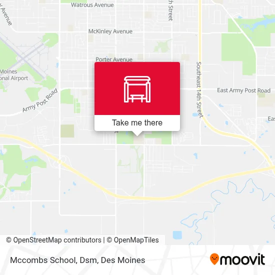 Mccombs School, Dsm map