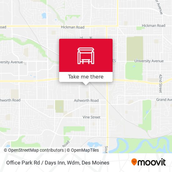 Mapa de Office Park Rd / Days Inn, Wdm