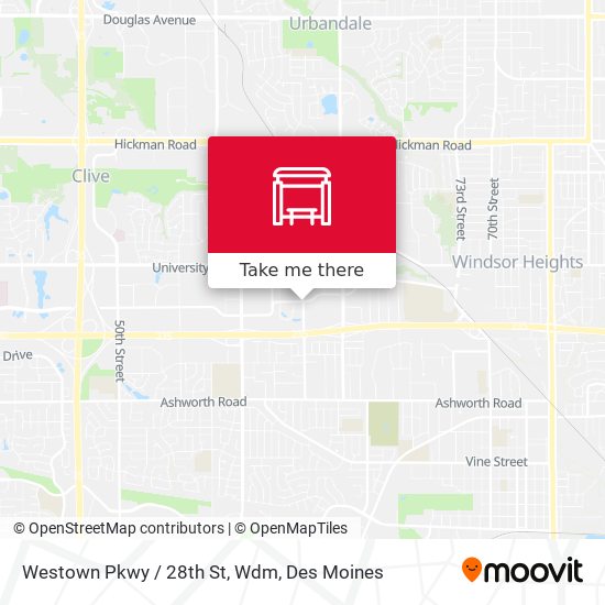 Mapa de Westown Pkwy / 28th St, Wdm