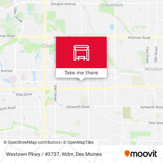 Westown Pkwy / #3737, Wdm map