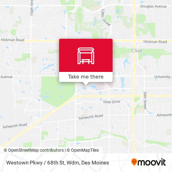 Mapa de Westown Pkwy / 68th St, Wdm