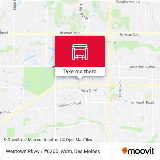 Westown Pkwy / #6200, Wdm map