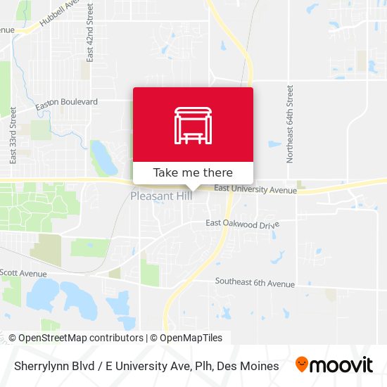 Sherrylynn Blvd / E University Ave, Plh map