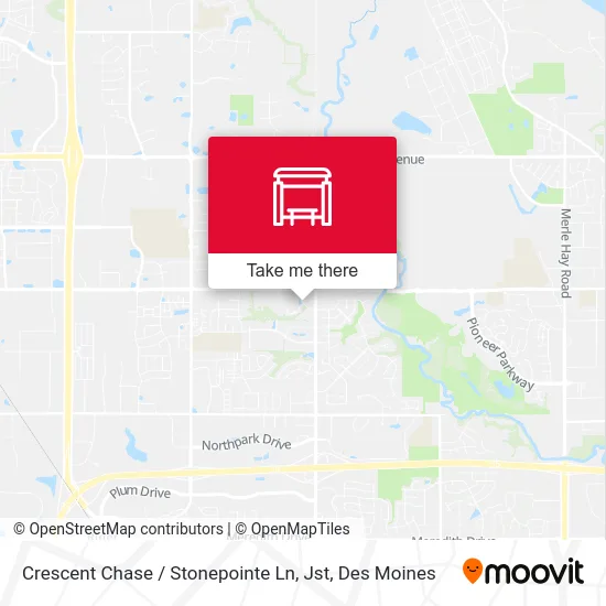 Crescent Chase / Stonepointe Ln, Jst map