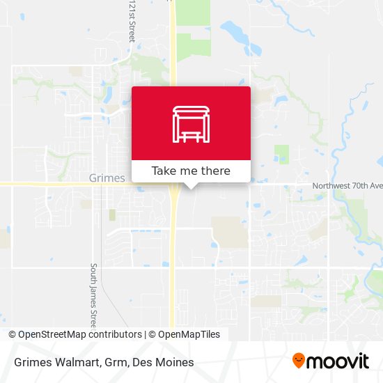 Grimes Walmart, Grm map