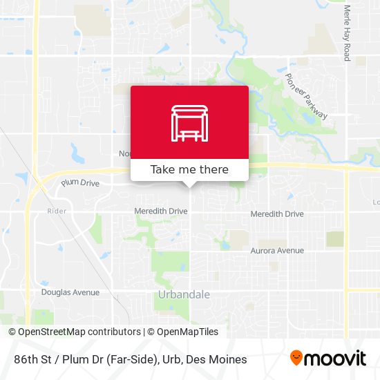 Mapa de 86th St / Plum Dr (Far-Side), Urb