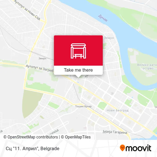 Сц "11. Април" map