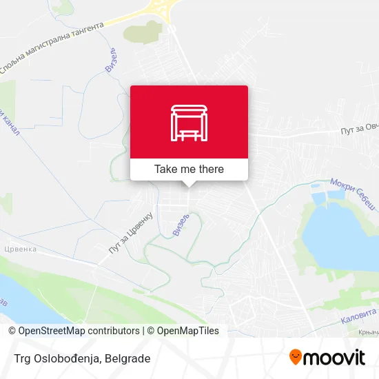 Trg Oslobođenja map