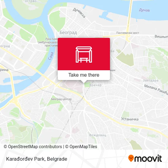 Karađorđev Park map