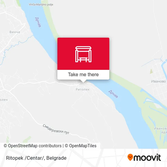 Ritopek /Center/ map