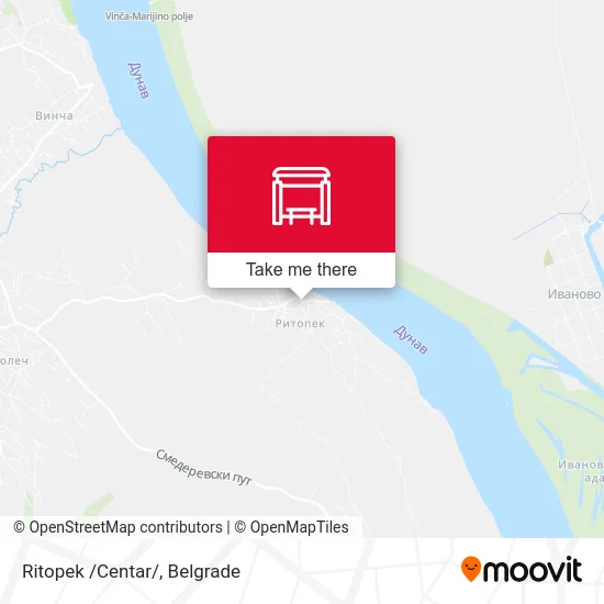 Ritopek /Center/ map