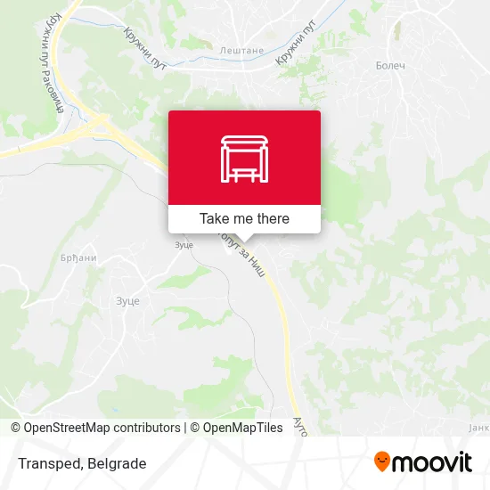 Transped map