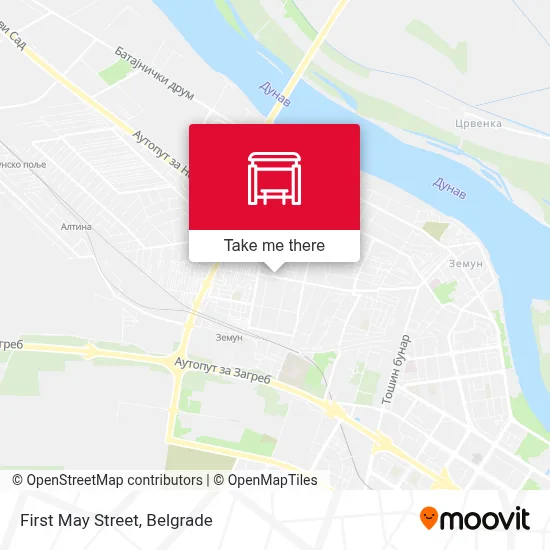 First May Street map
