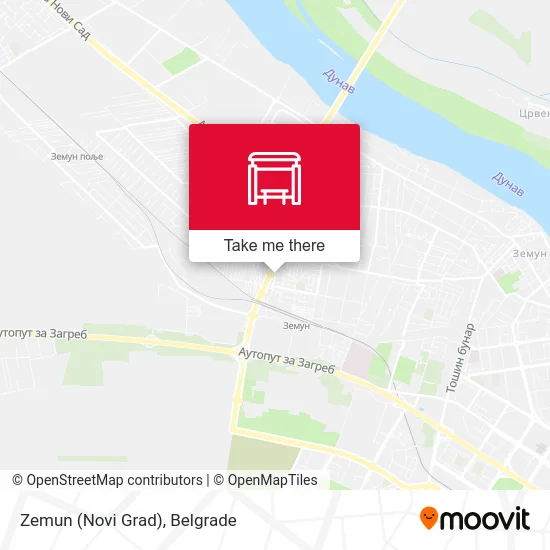 Zemun (Novi Grad) map