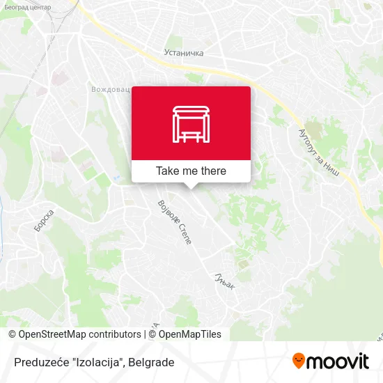 Preduzeće "Izolacija" map
