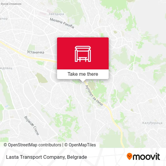 Lasta Transport Company map