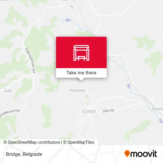Bridge map
