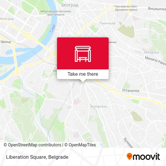 Liberation Square map