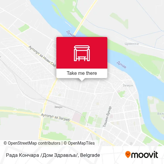Рада Кончара /Дом Здравља/ map