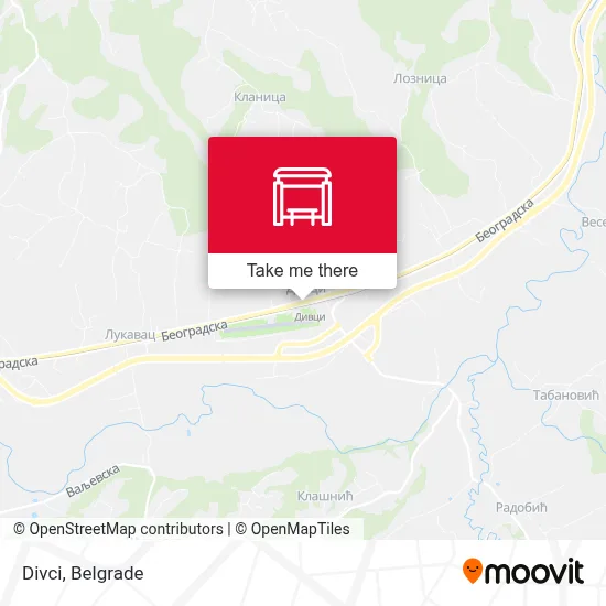 Divci map