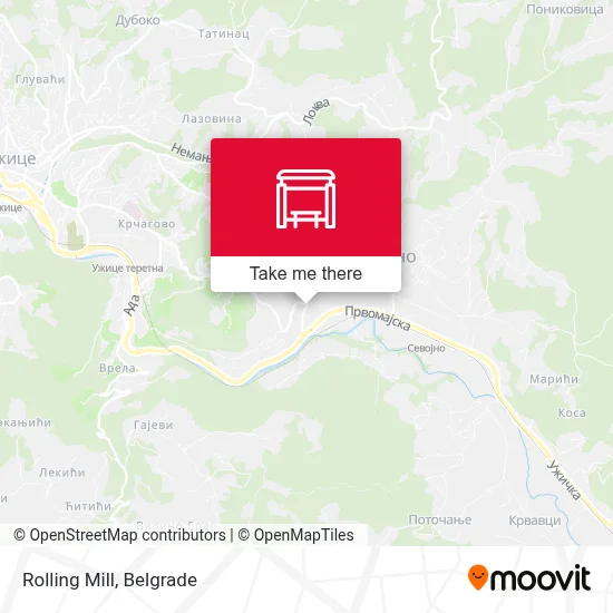 Rolling Mill map