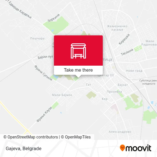 Gajeva map