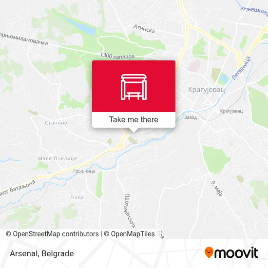 Arsenal map