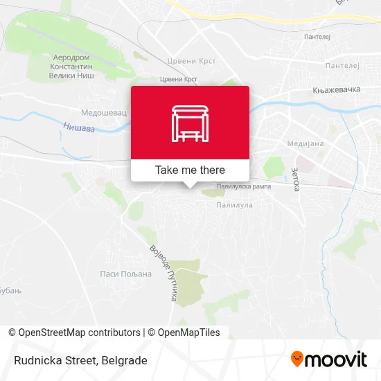 Rudnicka Street map