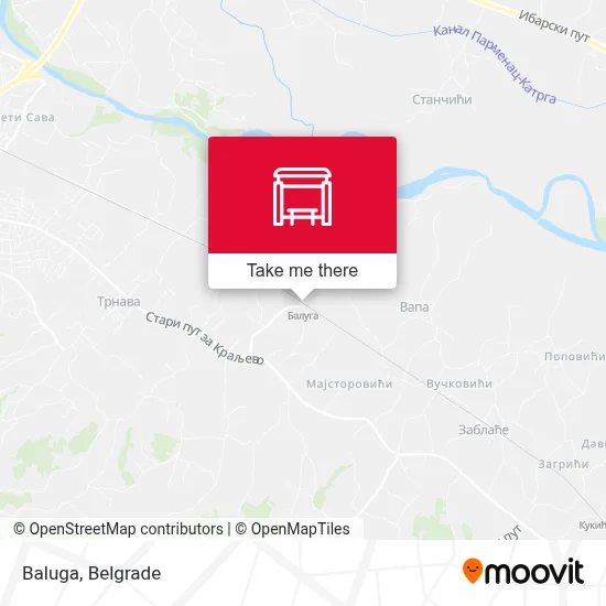Baluga map