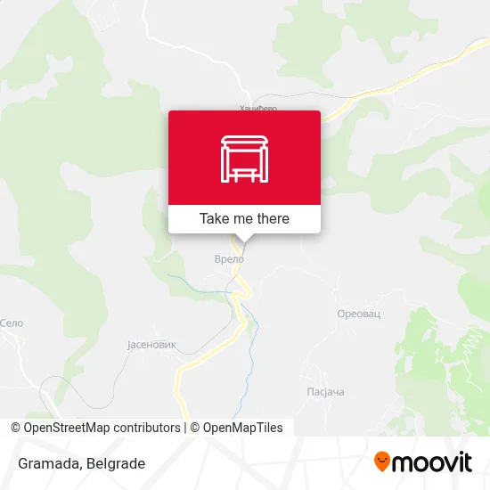 Gramada map