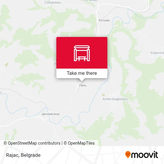 Rajac map