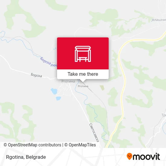 Rgotina map