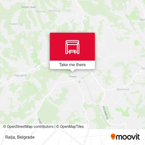 Ralja map