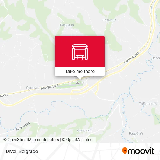 Divci map