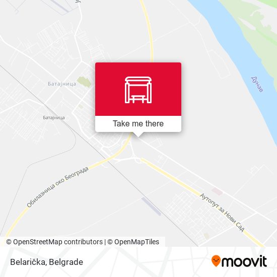 Belarička map