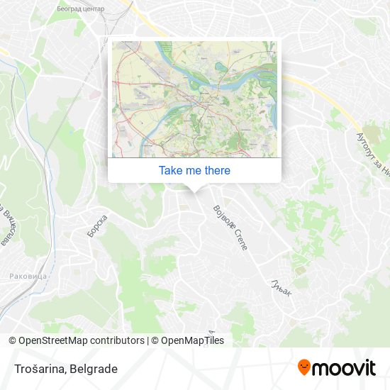 Trošarina map